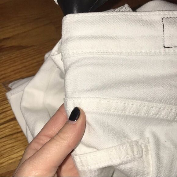 Current/Elliot The Beatnik Sugar White Jeans size 27 EUC - Picture 7 of 7